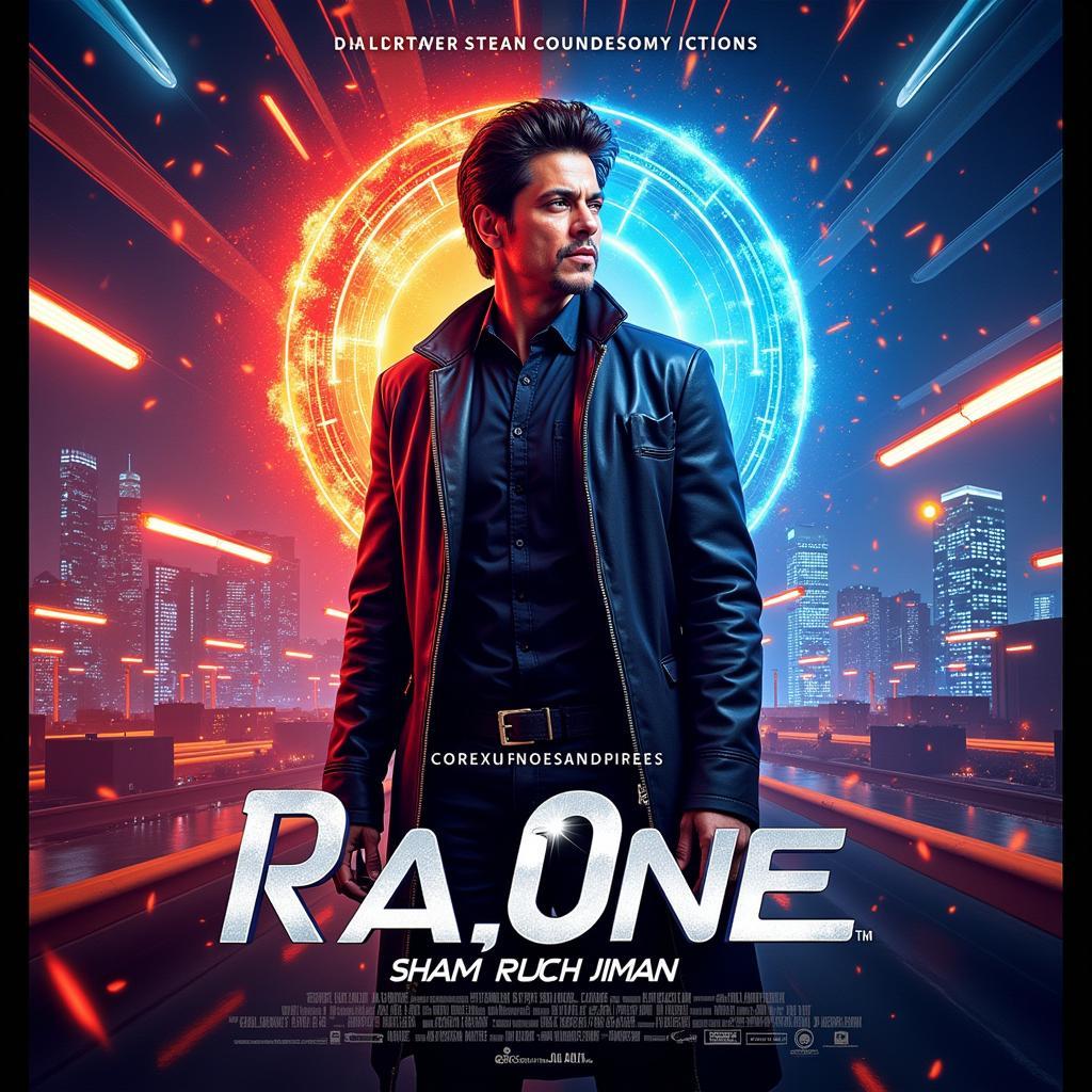 Ra One Telugu Movie Poster