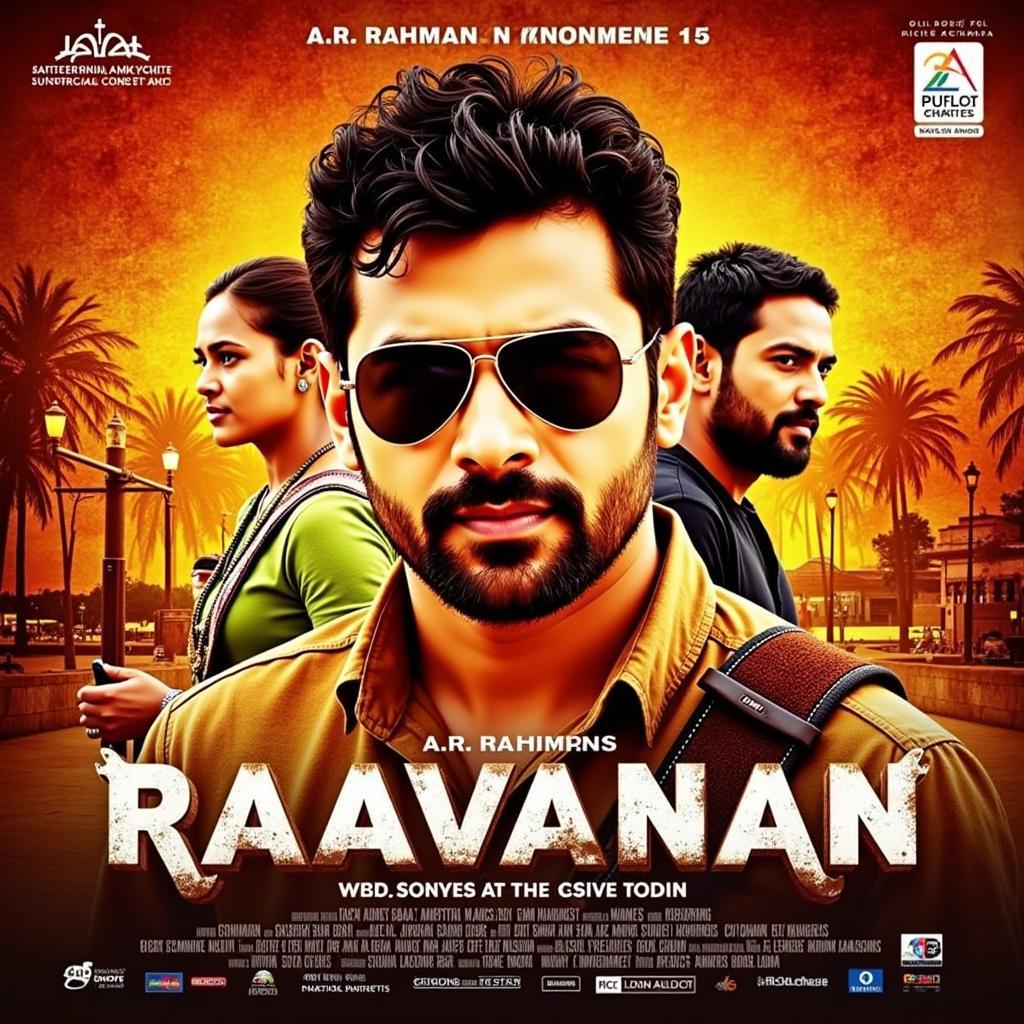 Raavanan Soundtrack Poster