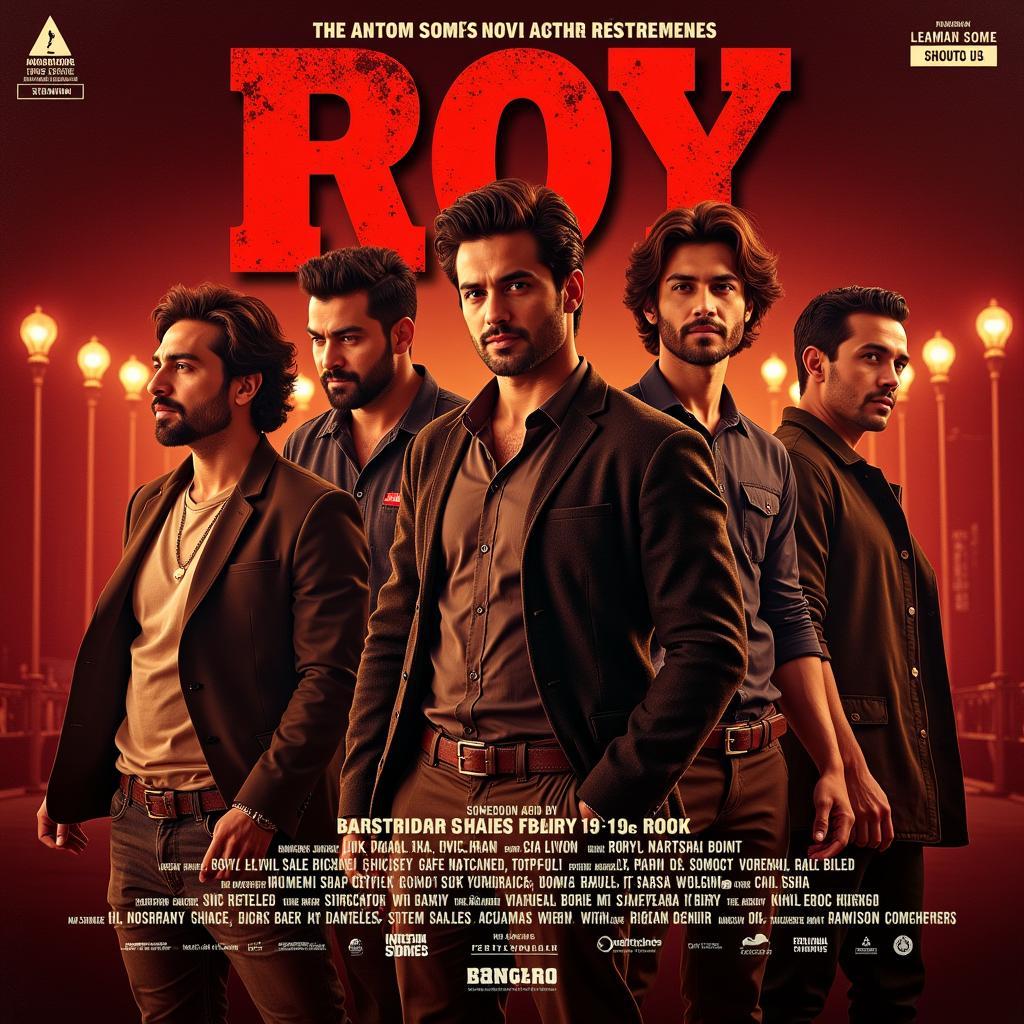 Roy Movie Soundtrack Poster