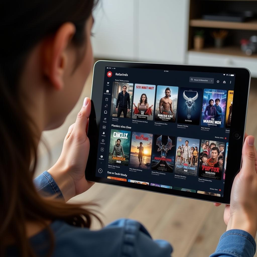 Safe Online Movie Streaming on a Tablet