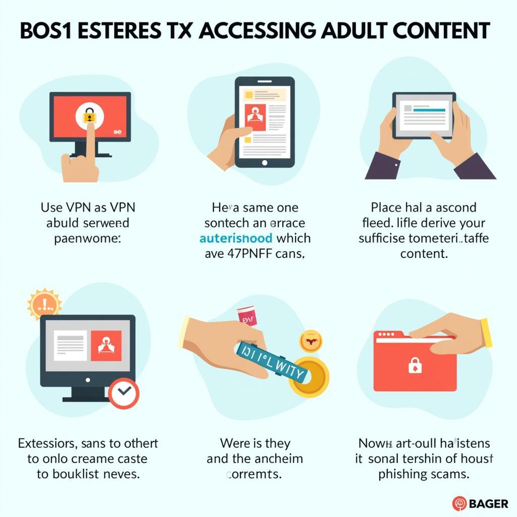 Safe Online Practices for Adult Content