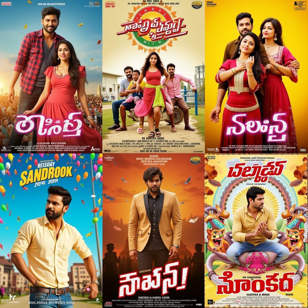 Telugu Sankranthi Movie Posters 2024