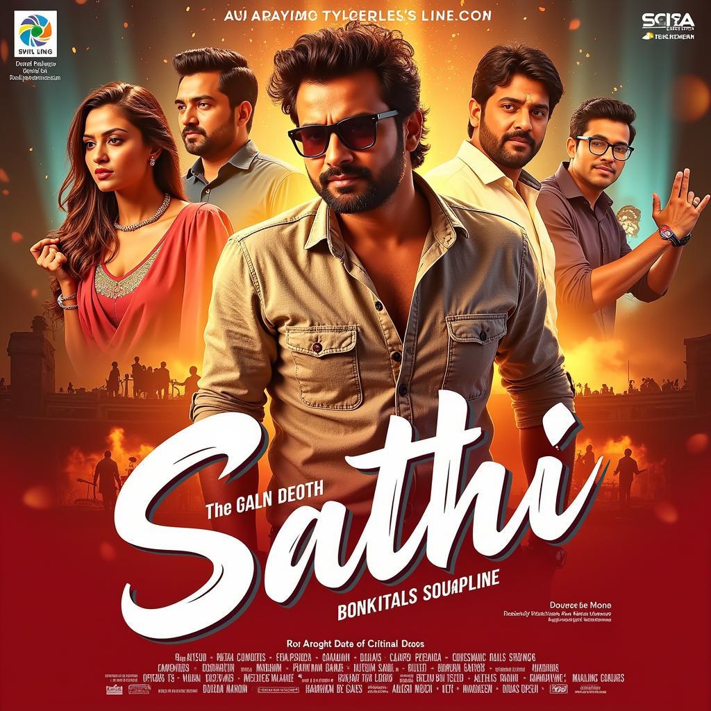 Sathi Bengali Movie Soundtrack Poster