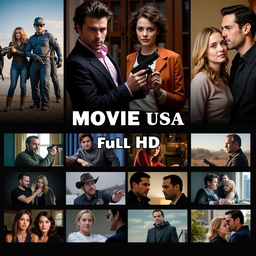 Diverse Movie Selection Available on Movie USA Full HD