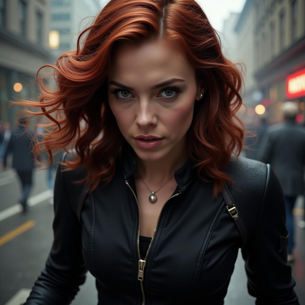 Scarlett Johansson as Black Widow