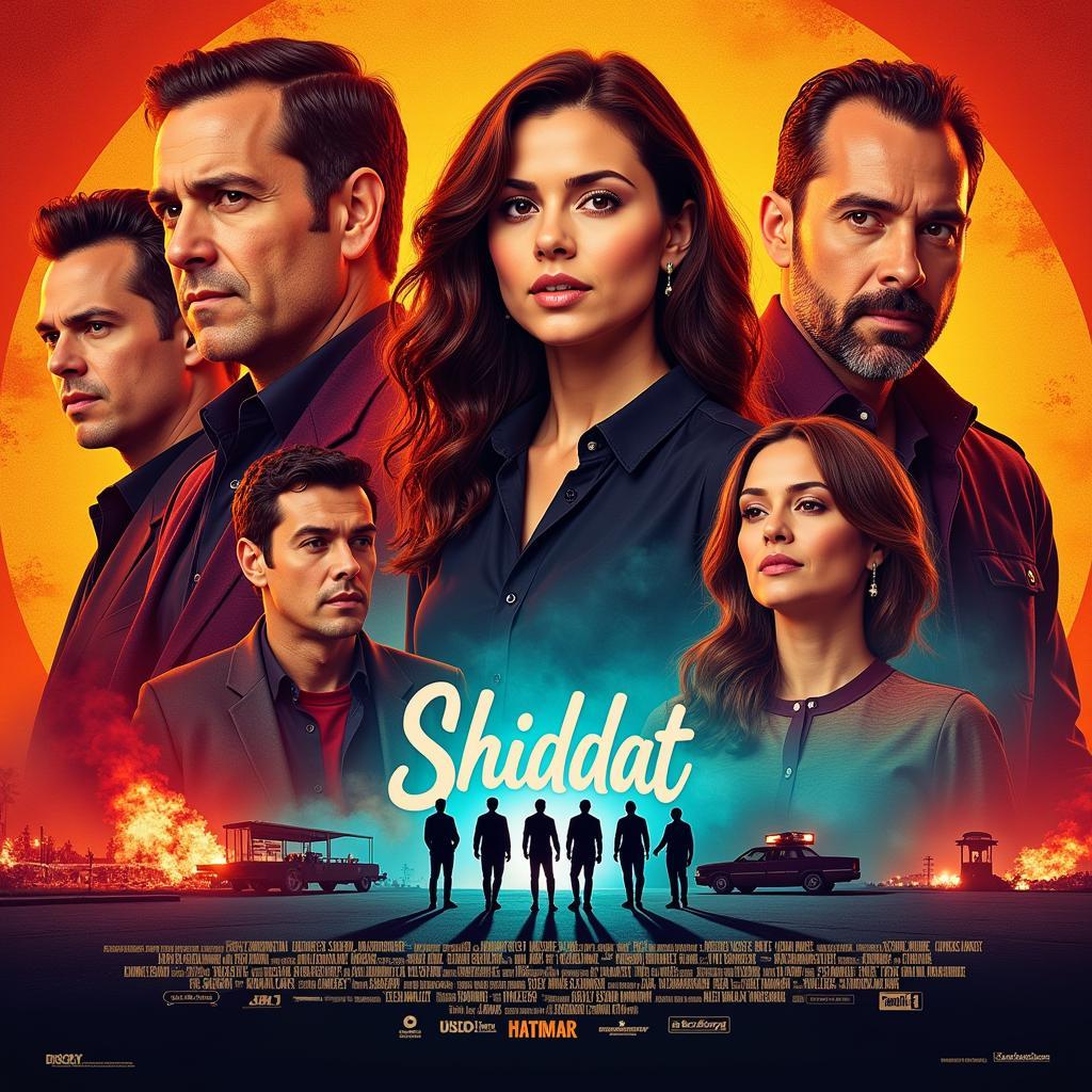 Shiddat Movie Soundtrack Poster