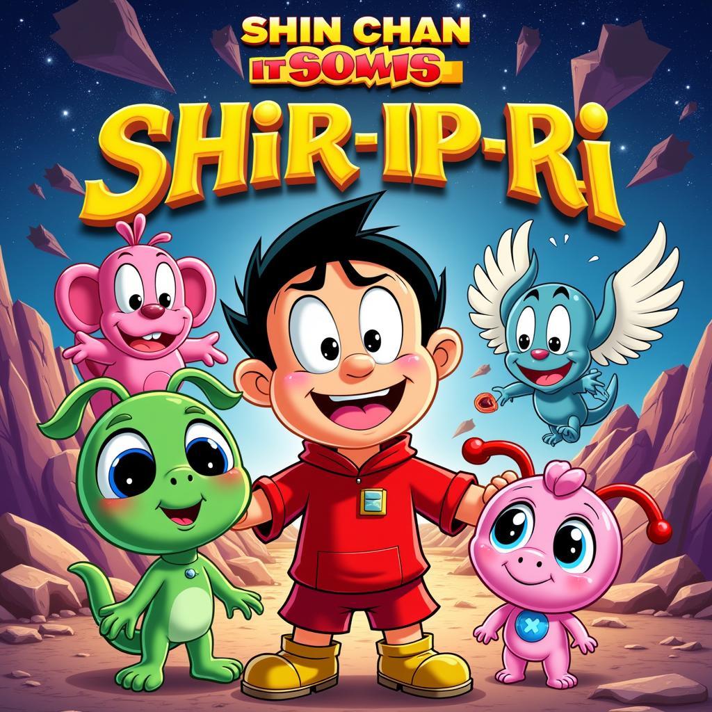 Shin Chan Alien Shiriri Hindi Dubbed Poster