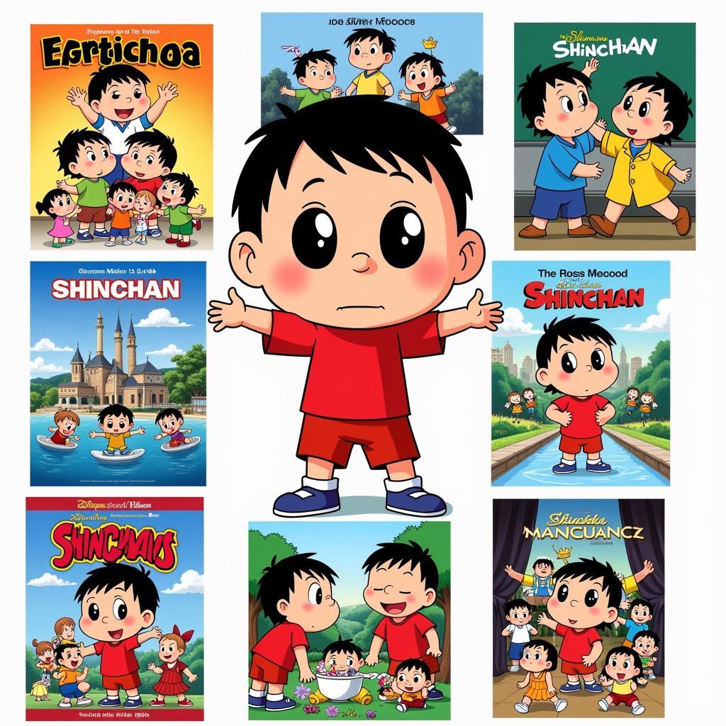 Shinchan Movie Poster Collection