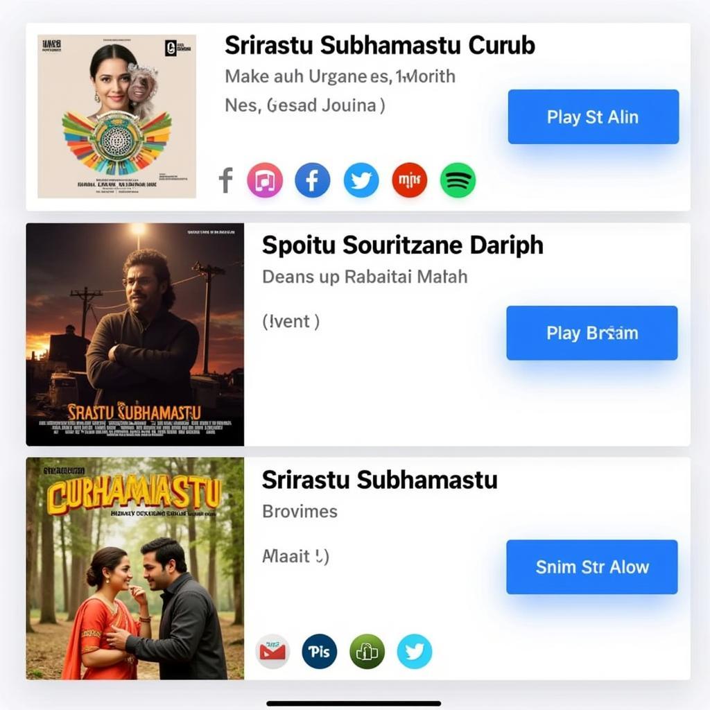 Srirastu Subhamastu Music Streaming on Popular Platforms