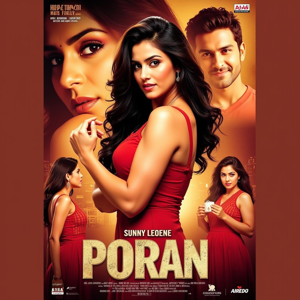 Sunny Leone in Poran Movie Poster