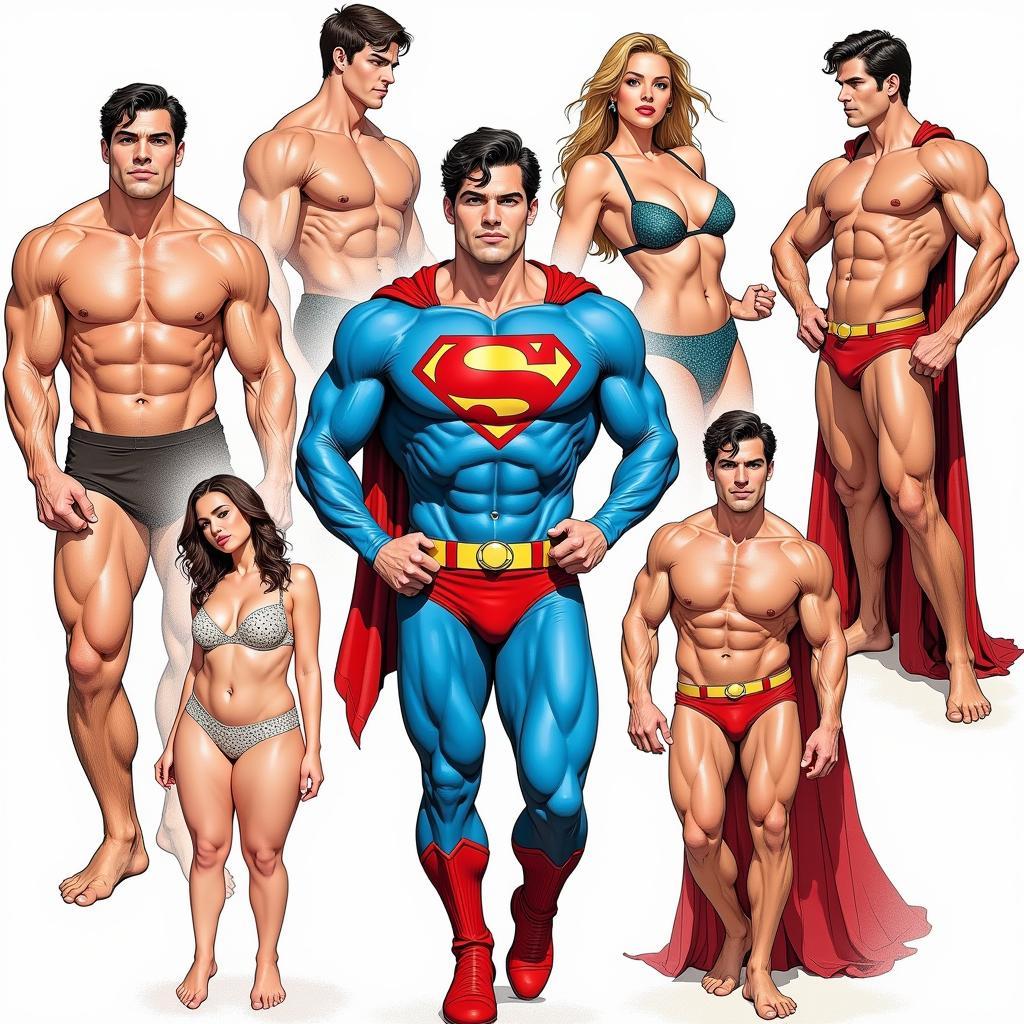 Superman's Sex Appeal in Fan Art