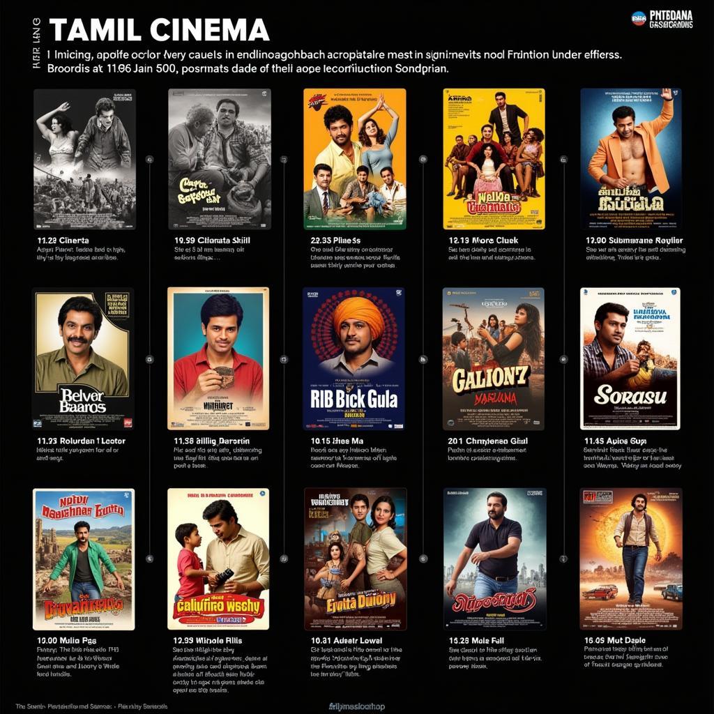 Evolution of Tamil Cinema