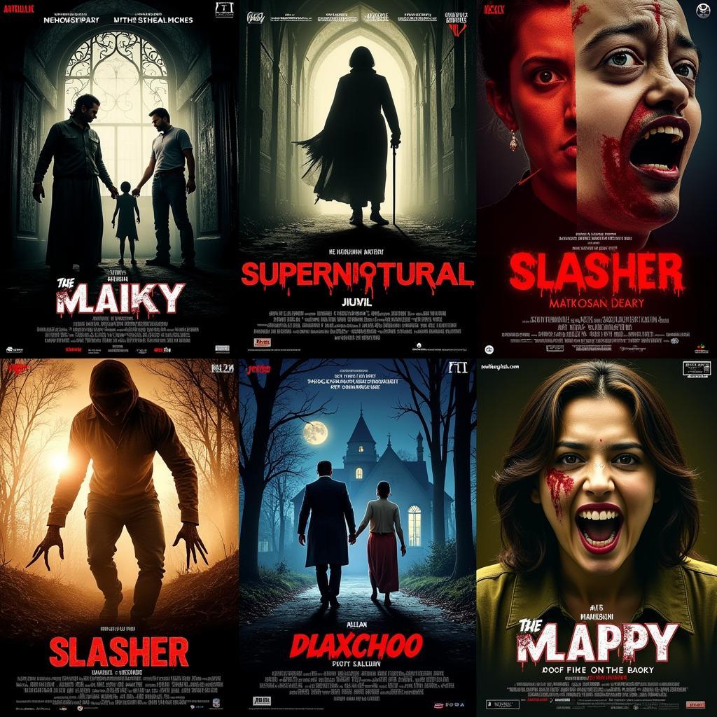 Tamil Dubbed Horror Movie Posters