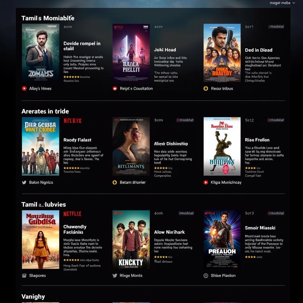 Tamil Dubbed Movies Streaming on Legal Platforms