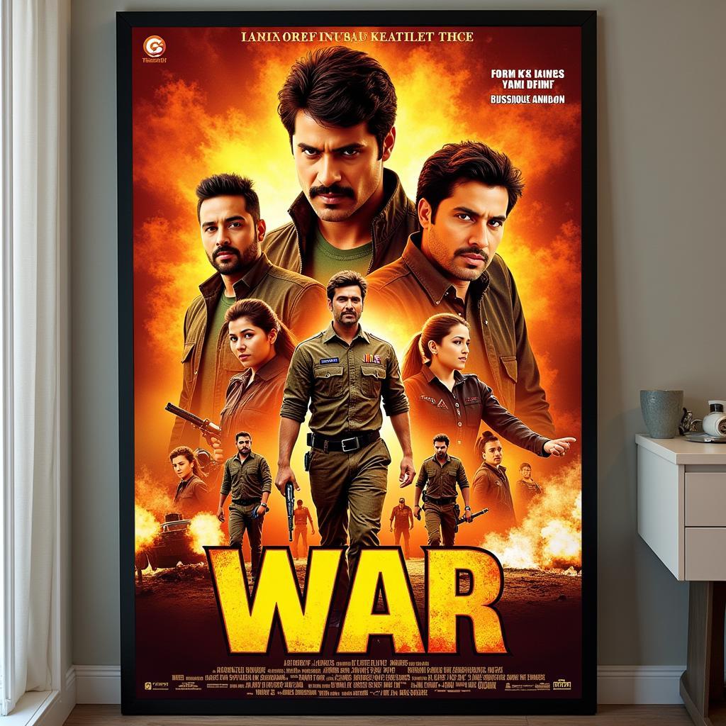 Tamil Dubbed War Movie Poster