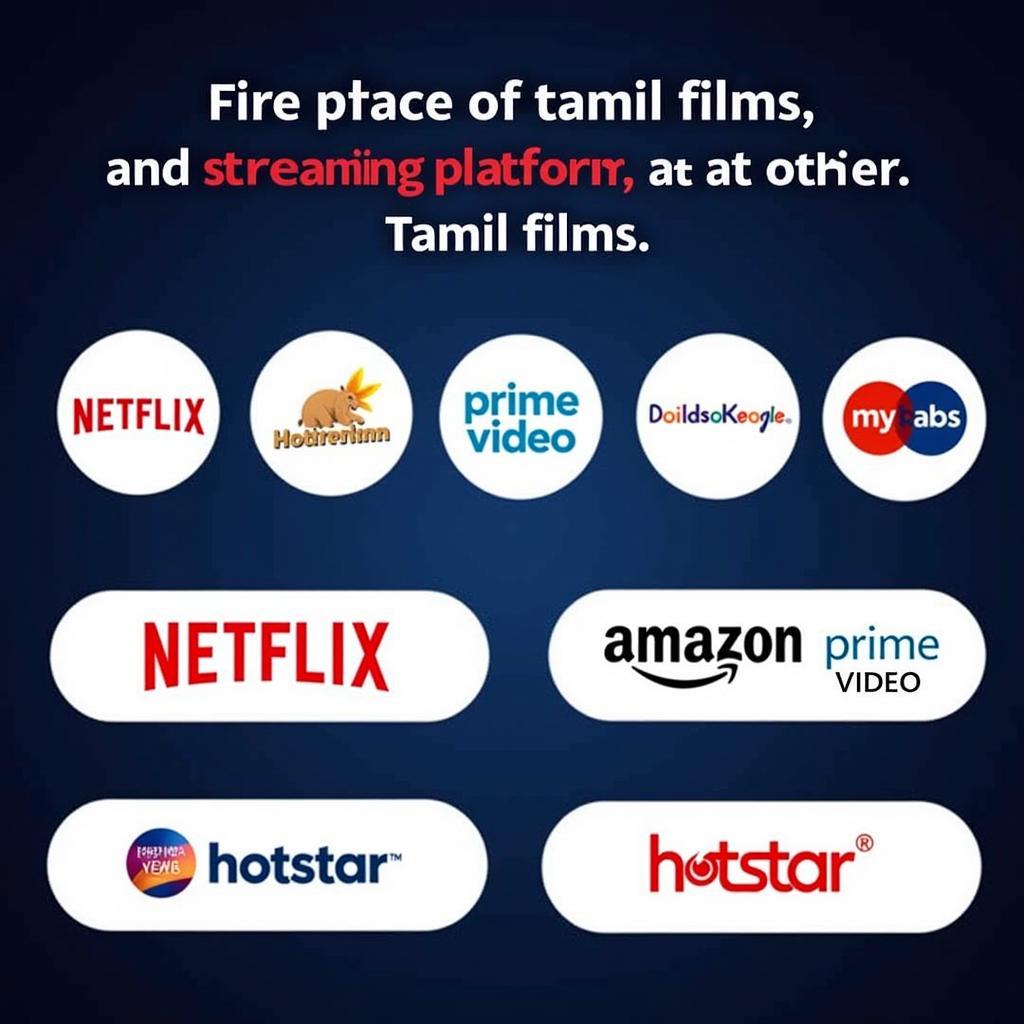 Tamil Movie Streaming Platforms