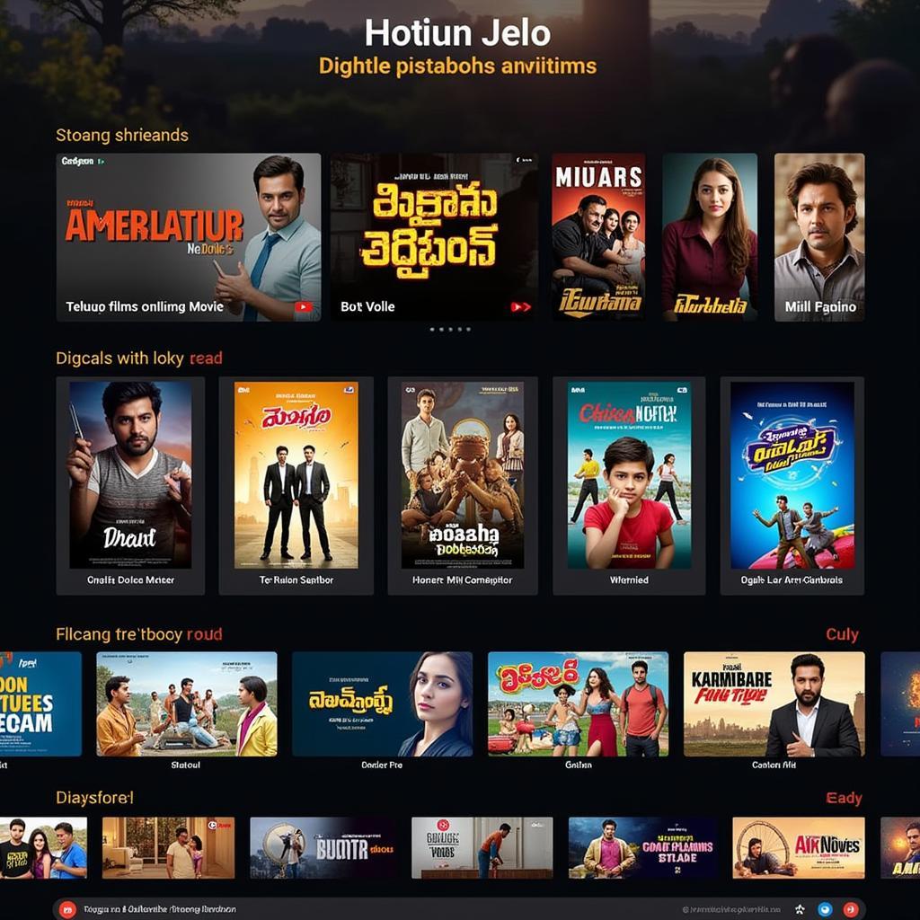 Telugu Cinema Streaming Platforms