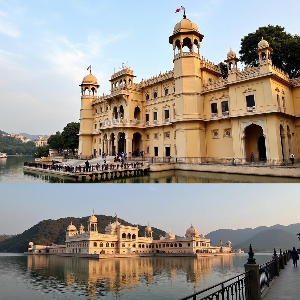 Udaipur Palace as a prominent film location