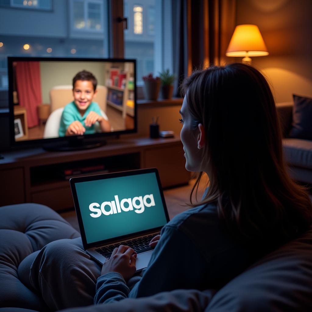 Watching Salaga on a Streaming Platform