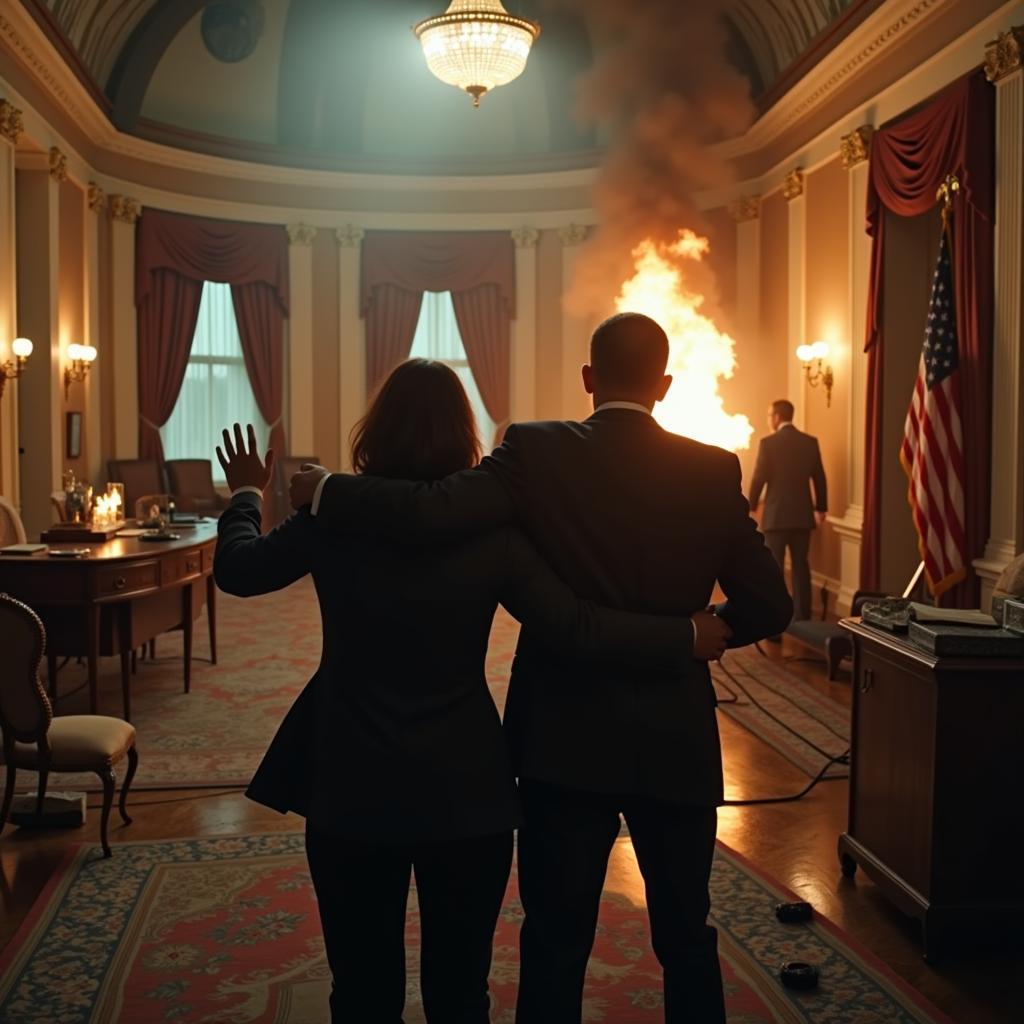 White House Down: The President under siege by terrorists