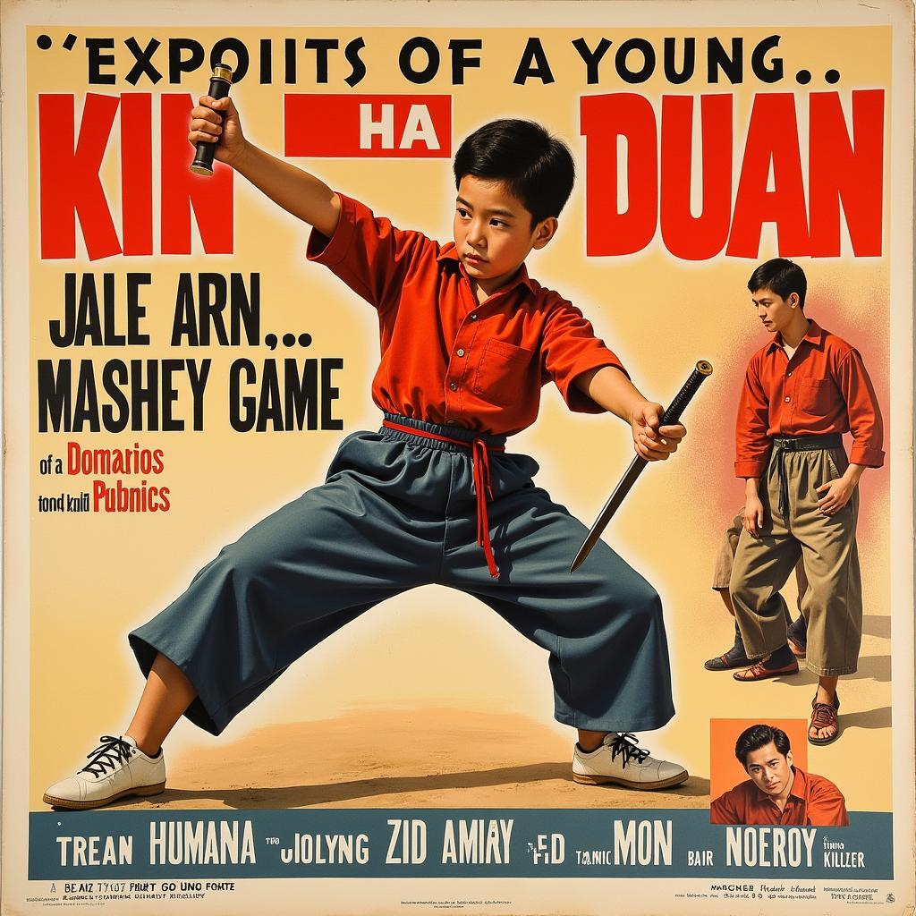 Classic Martial Arts Movie Poster