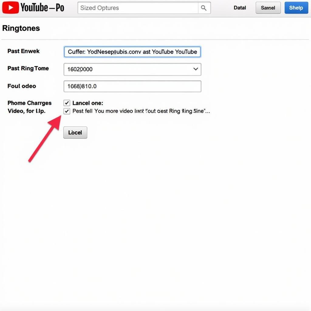 YouTube to Ringtone Converter Screenshot