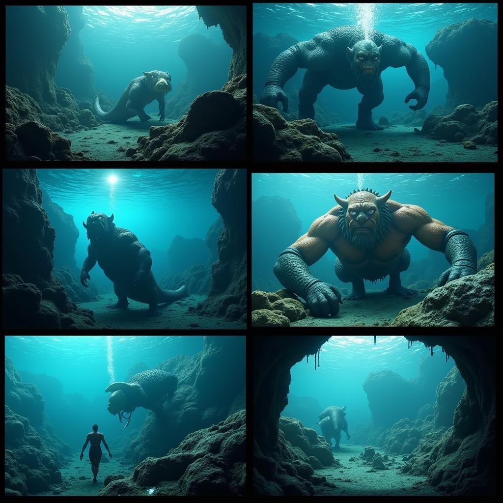 Stunning underwater scenes from Aquaman