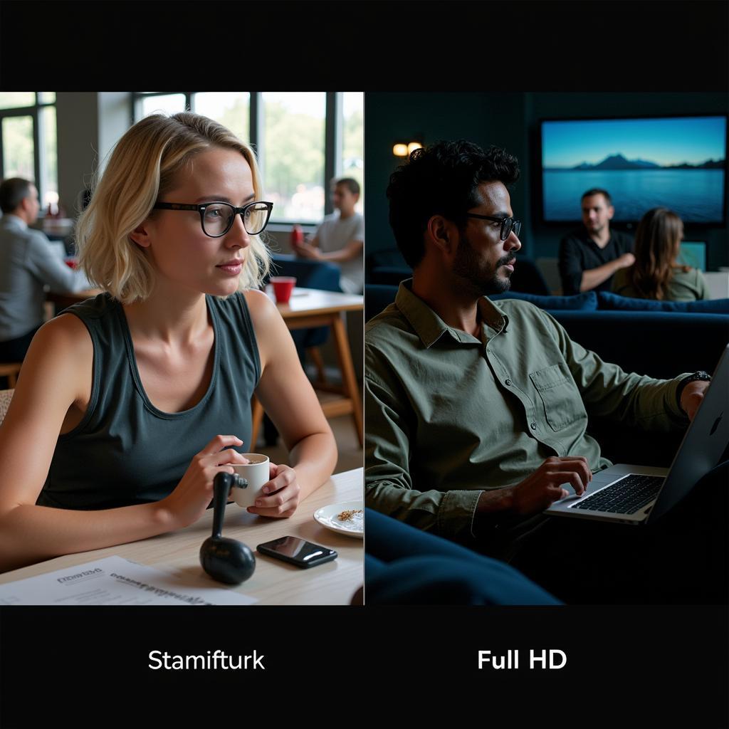 The Visual Impact of Full HD Movie Streaming