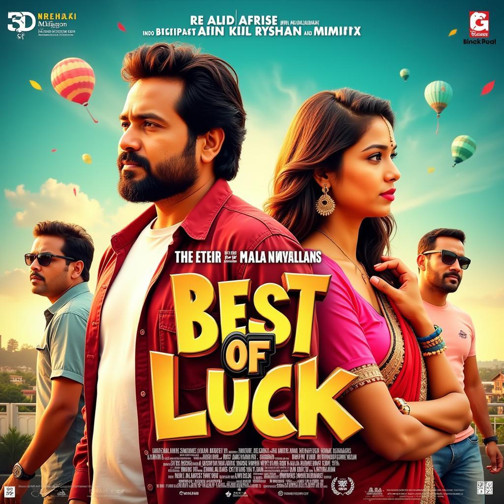 Best of Luck Malayalam Movie Poster