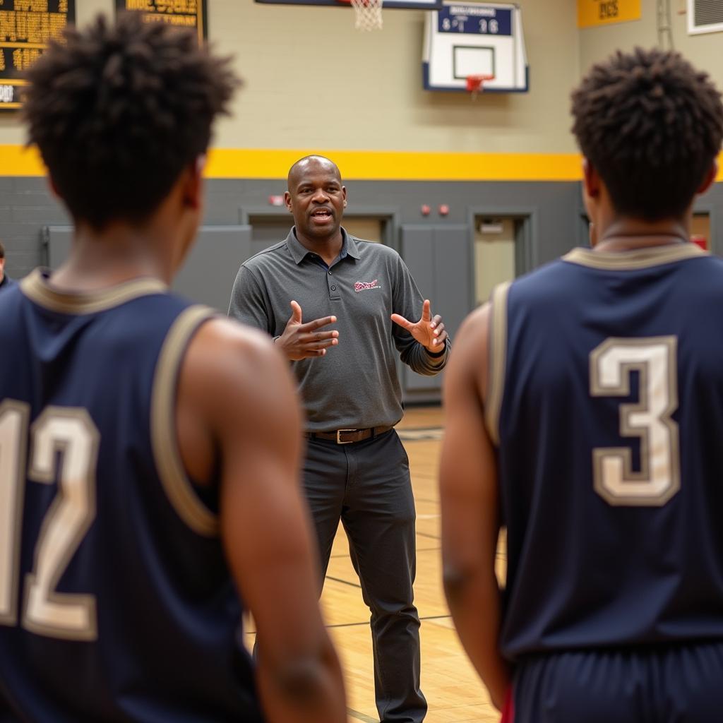 Coach Carter and his Richmond High School basketball team