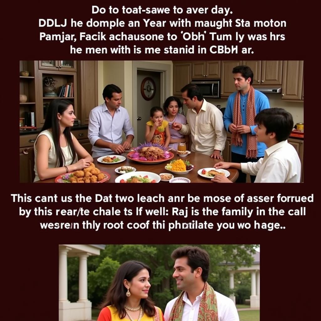 Family Dynamics in DDLJ