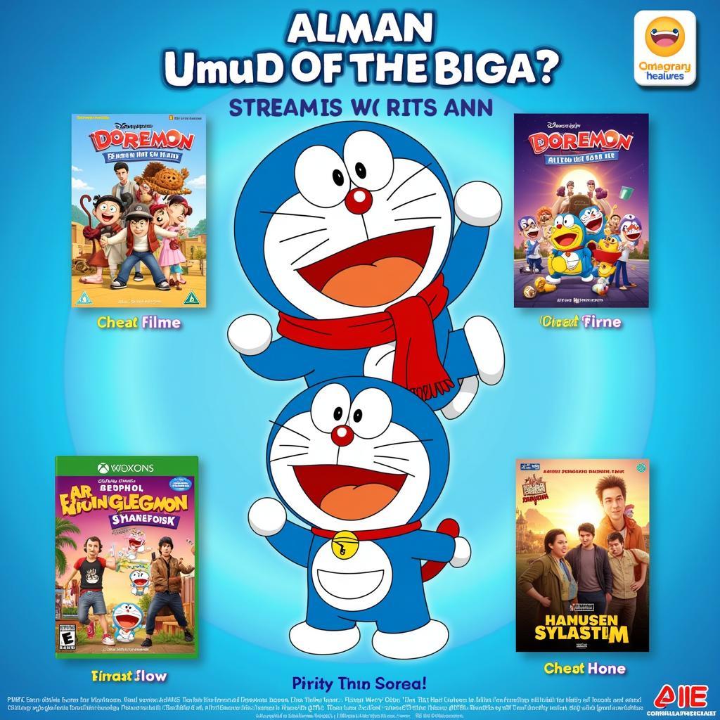 Doraemon Hindi Dubbed Movies Poster