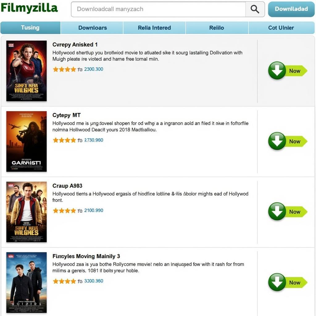 Filmyzilla Hollywood Movie Hindi Download Options