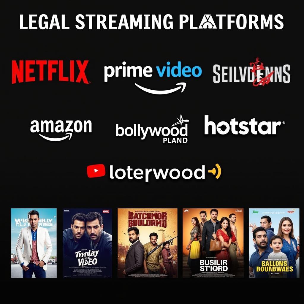 Bollywood Movies on Legal Streaming Platforms