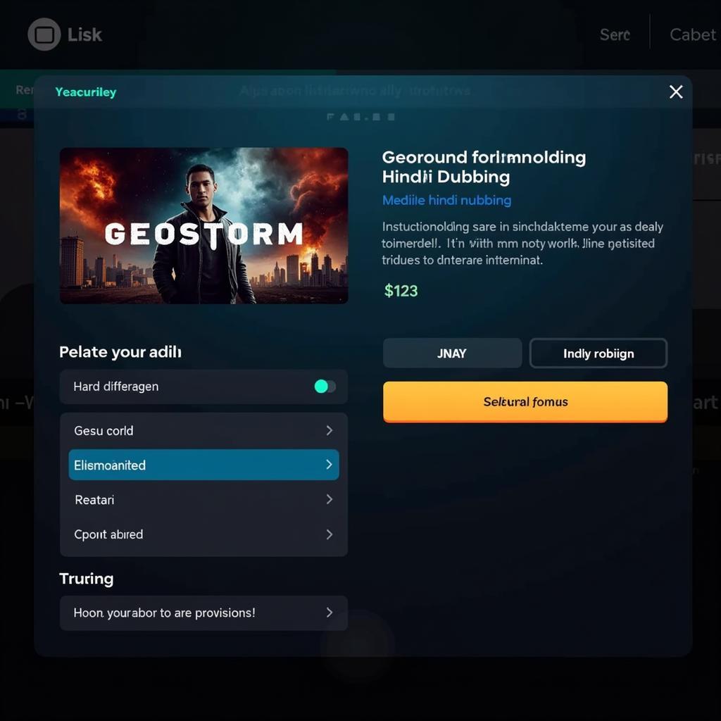 Geostorm Hindi Dubbed Streaming Options