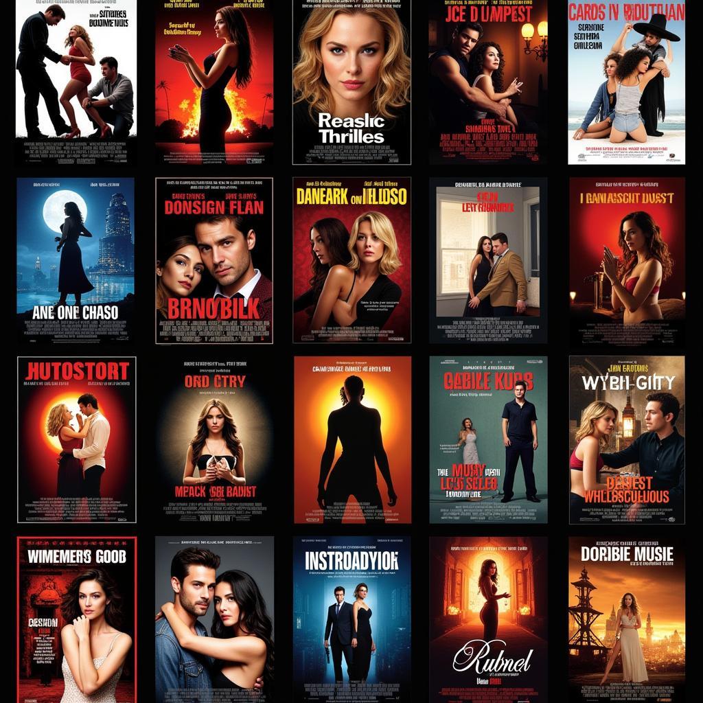 Hollywood Adult Movie Posters