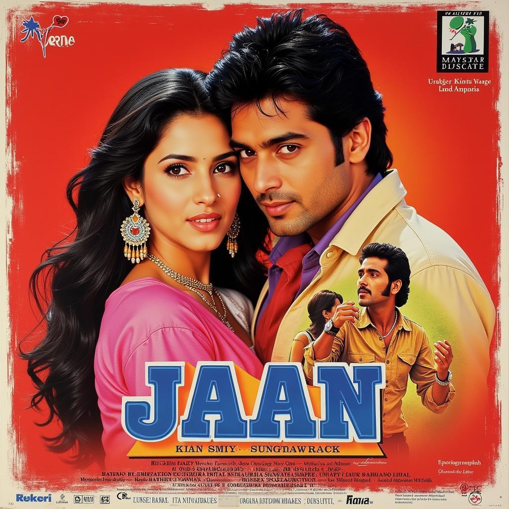 Jaan Movie Soundtrack Album Cover