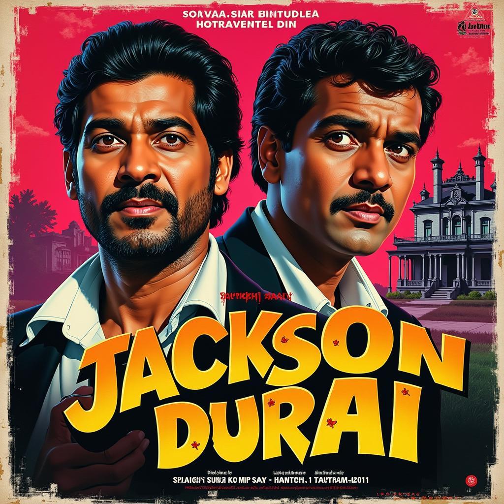 Jackson Durai Hindi Dubbed Movie Poster