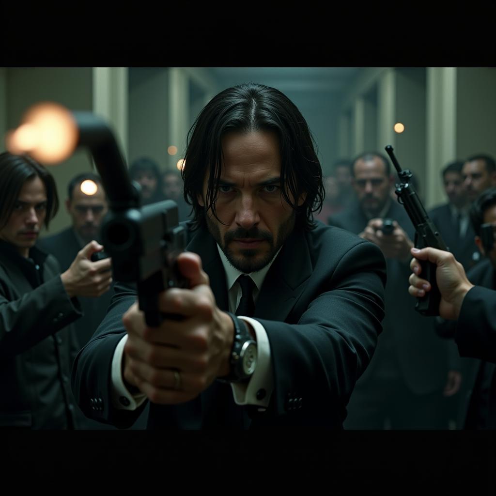 John Wick 2 Gun Fu Action Scene