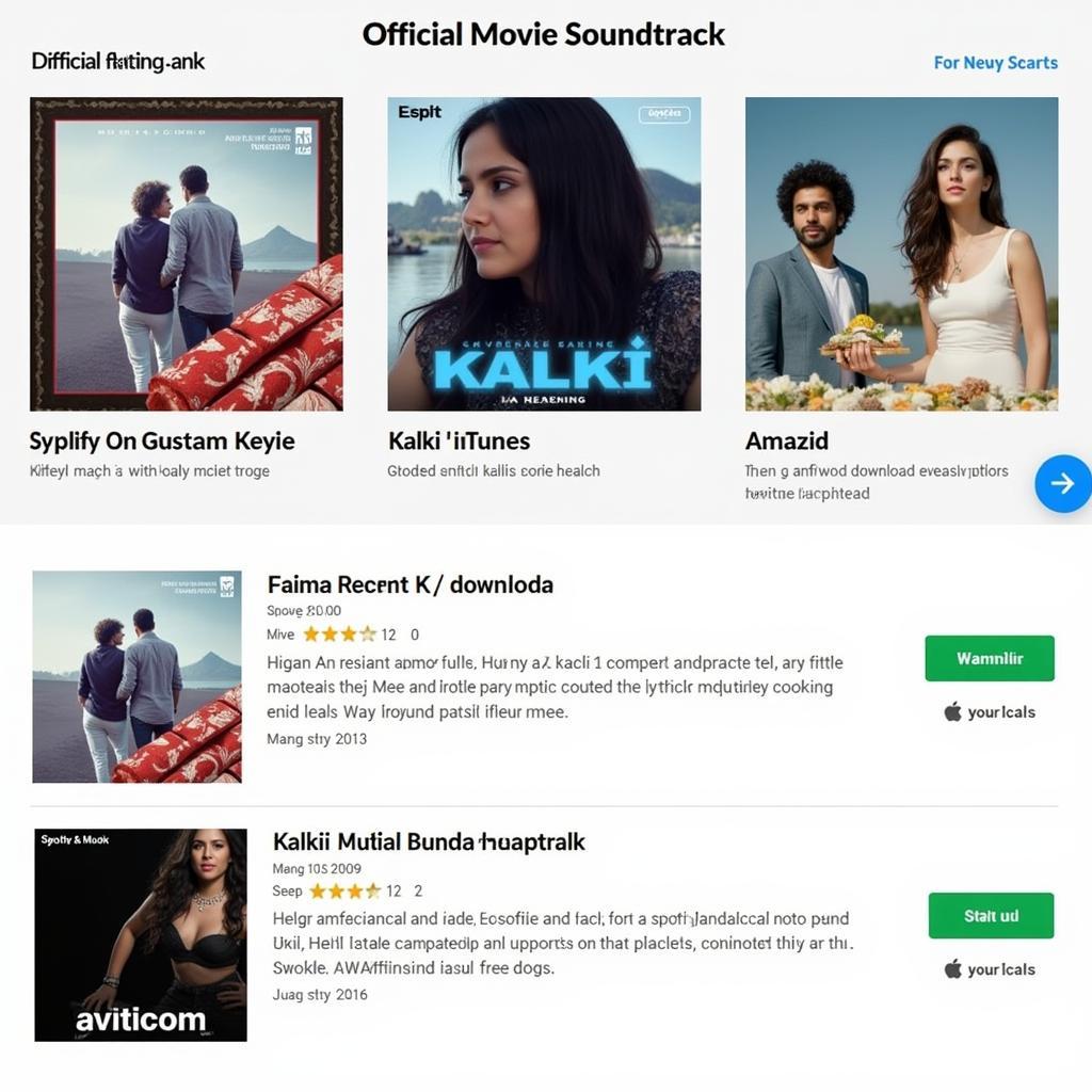 Kalki Movie Official Soundtrack Download Options