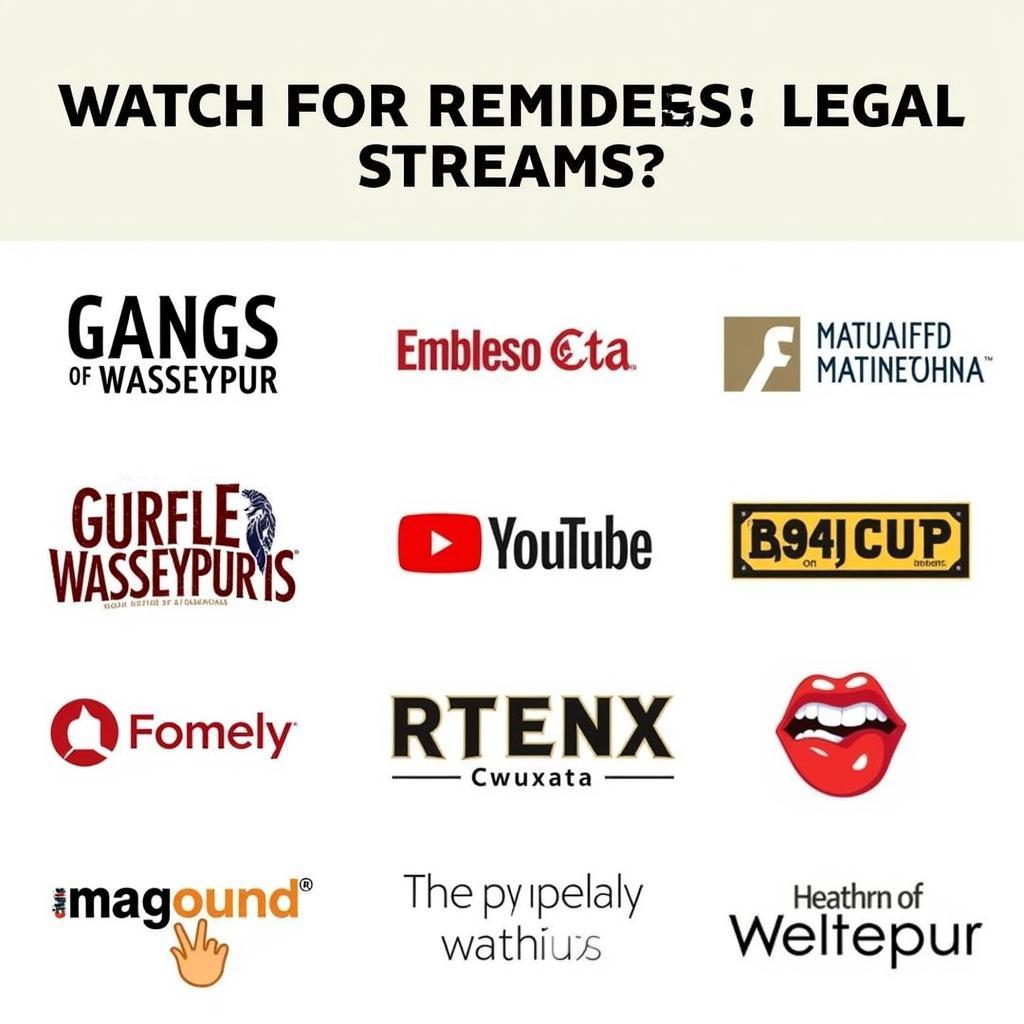 Legal Streaming Platforms