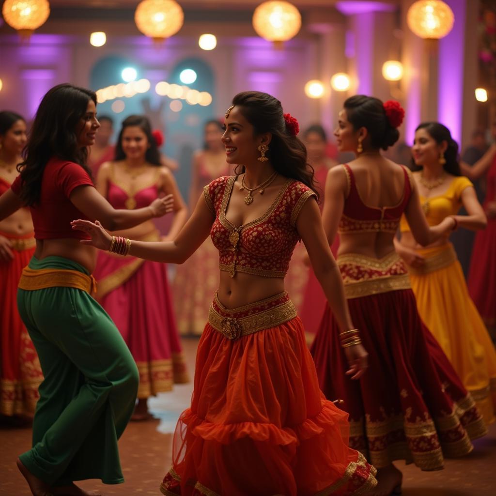 Loveyatri Garba Scene