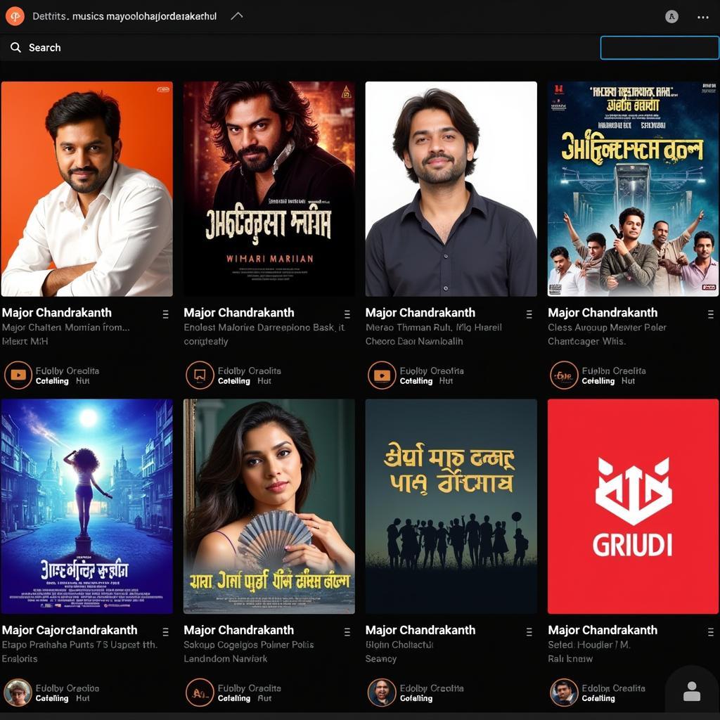 Major Chandrakanth Music Download Platforms