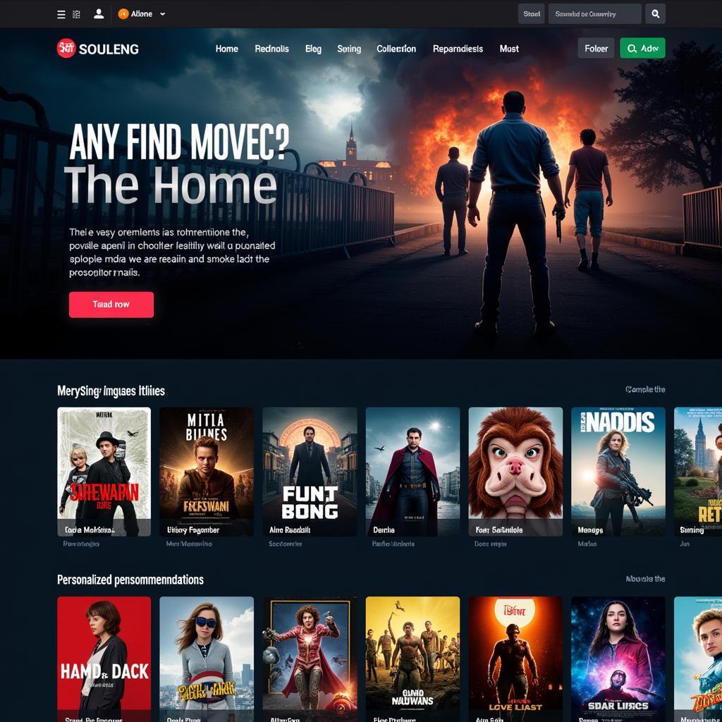 User-friendly Movie Fire App Interface