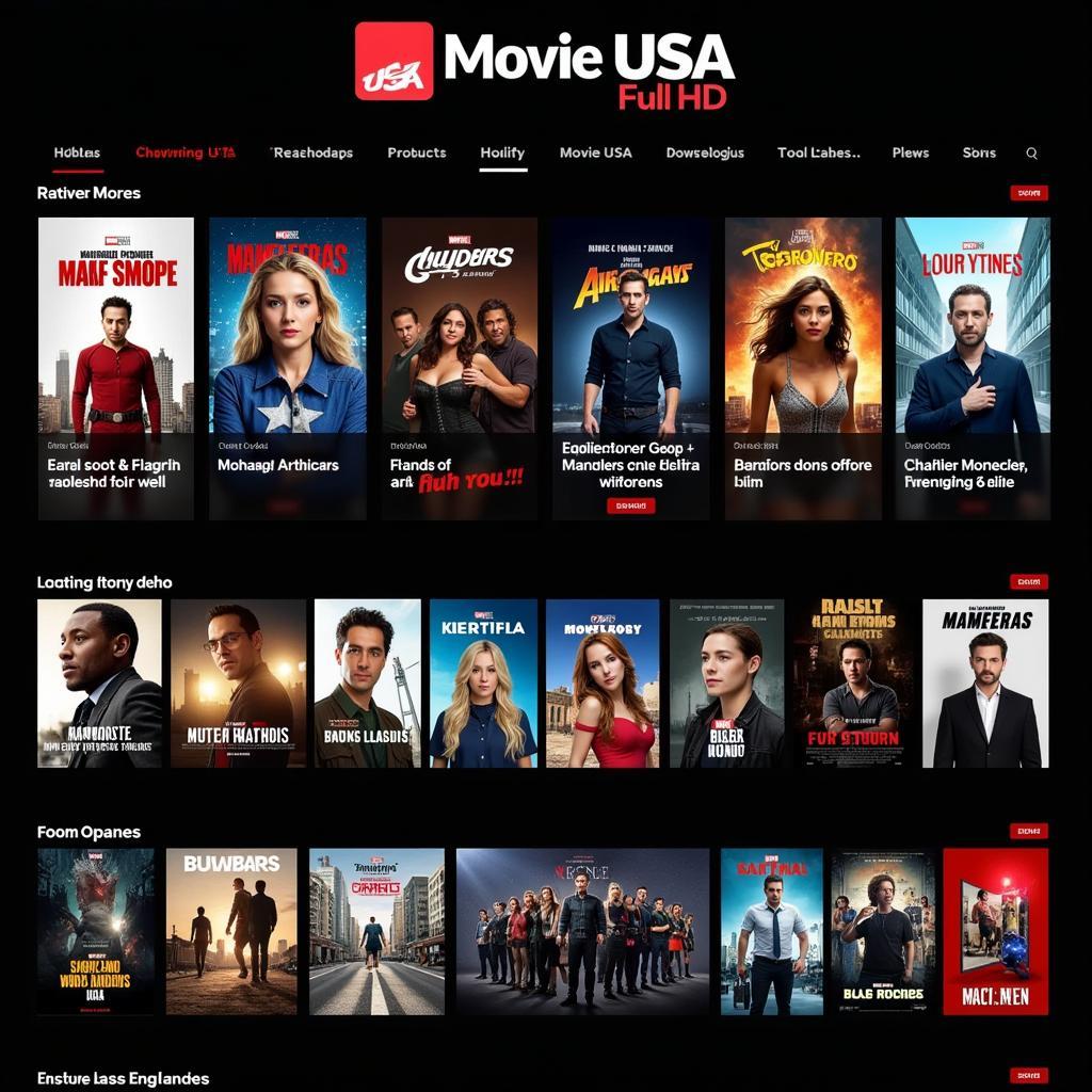 Movie USA Full HD Library