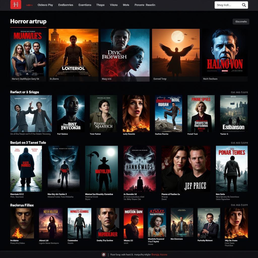 Movie USA Full HD Horror Movie Selection