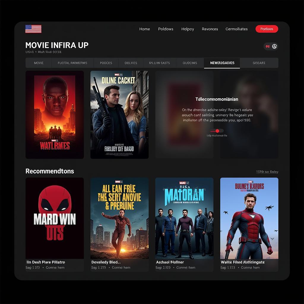 Movie USA Full HD Interface