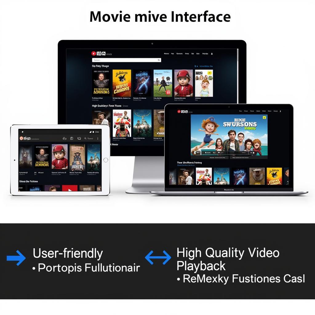 Movie USA Full HD Platform Interface