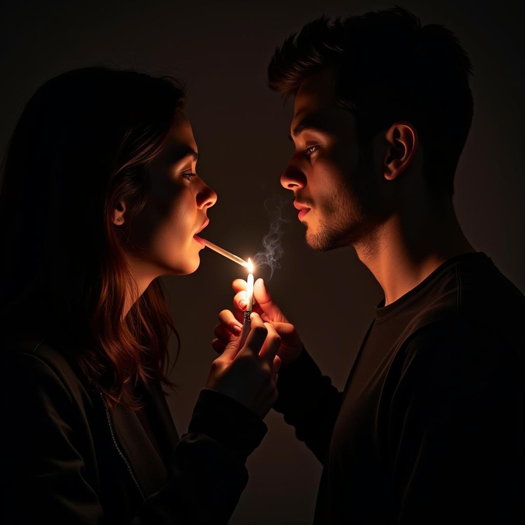 Power Dynamics Represented Through Smoking in Porn Movies