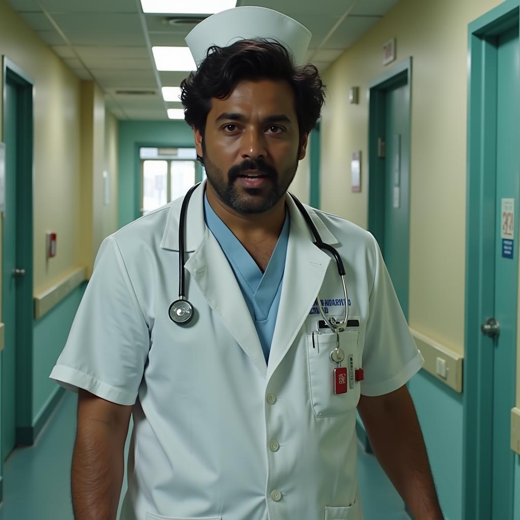 Sivakarthikeyan in Nurse Costume